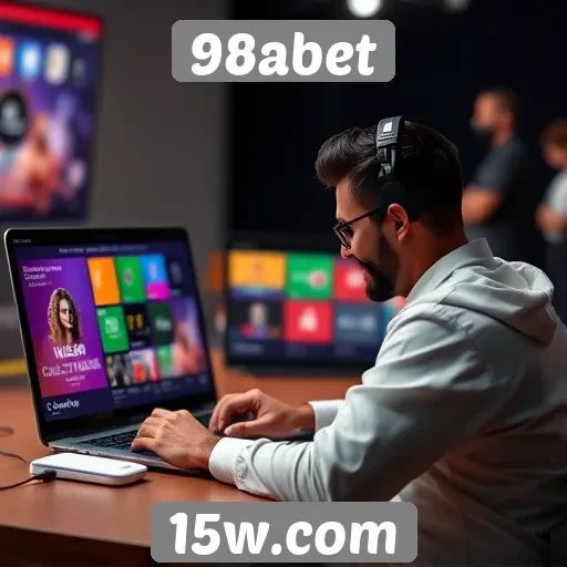 Experiência do usuário no site 98abet